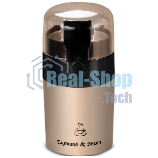 Кофемолка Zigmund & Shtain ZCG-08 150 Вт, 40 г, коричневый
