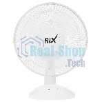 Вентилятор настольный Rix RDF-2200W белый