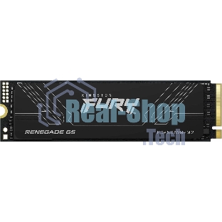 Накопитель SSD Kingston Fury Renegade, 2Tb, M.2(22x80мм), NVMe, PCIe 5.0 x4, 3D TLC, R/W 14700/14000Mb/s, IOPs 2 200 000/2 200 000, TbW 2000, DWPD 0.5 (12 мес)