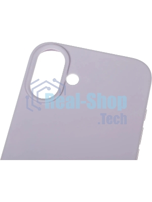 Чехол (клип-кейс) BoraSCO для Apple iPhone 16 Plus Microfiber Case лавандовый (73686)