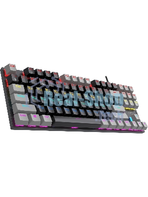 Клавиатура Oklick K600X проводная, USB Type-A, серый
