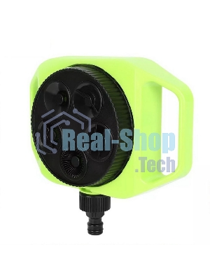 Дождеватель-разбрызгиватель круговой 5-ти позиционный Deli DL581300 5 режимов распыления, площадь орошения до 310кв.м, диаметр шланга 3/4