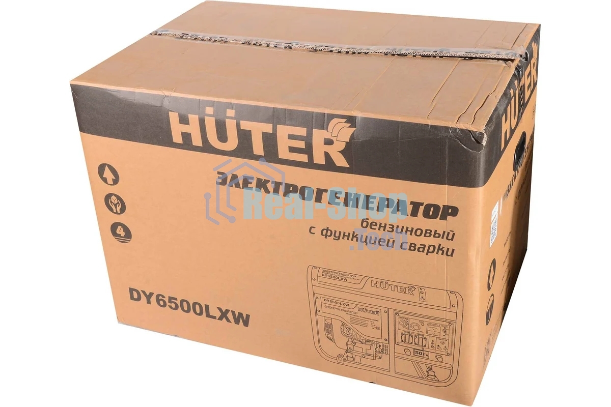 Электрогенератор бензиновый Huter DY6500LXW, 5.5 кВт, 111 дБ, 100 кг