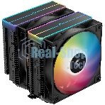 Кулер для процессора DEEPCOOL AG620 BK ARGB V2 черный 120мм алюминий+медь 1850rpm 29.4db 4-pin 260W 157мм