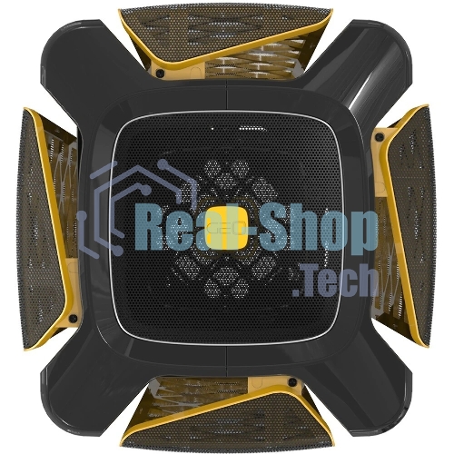 Компьютерный корпус без блока питания Geometric Future Model 2 The Ark, Mini-Tower, no fans, 3xUSB-A 3.0, 1xUSB 3.2 Type-C, mATX, mITX Black/Gold