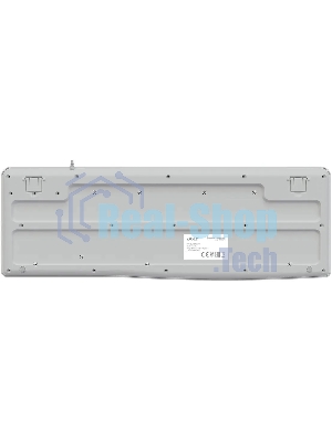 Клавиатура Acer OKW500 проводная, USB Type-A, белый