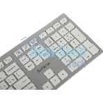 Клавиатура проводная A4Tech Fstyler FX50, USB, белый