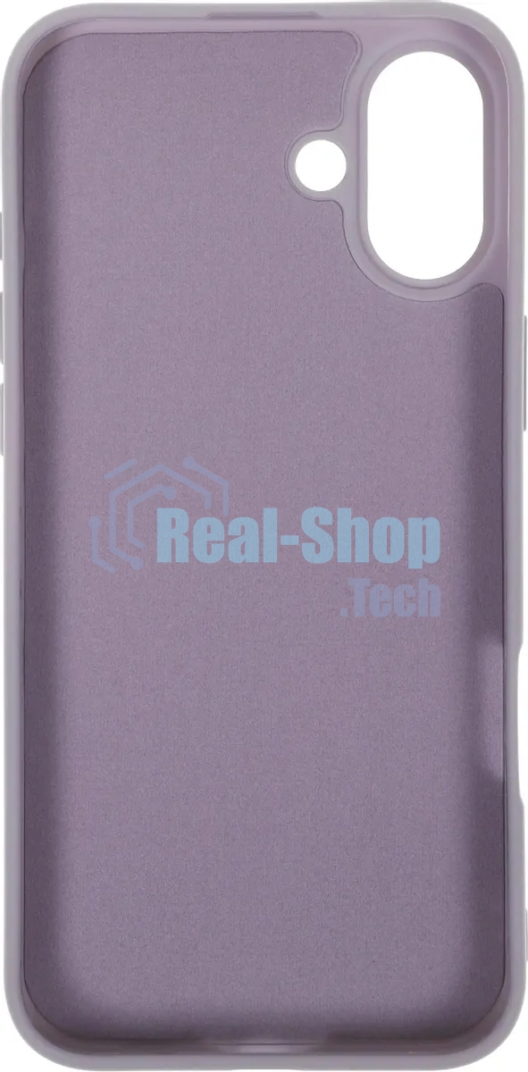 Чехол (клип-кейс) BoraSCO для Apple iPhone 16 Plus Microfiber Case лавандовый (73686)