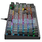 Клавиатура проводная A4Tech Bloody B828N USB черный/серый