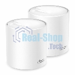 Бесшовный Mesh роутер TP-Link Deco X50(2-Pack) AX3000 10/100/1000BASE-TX