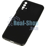 Чехол (клип-кейс) BORASCO Silicone Case, для Xiaomi Redmi 9t, черный