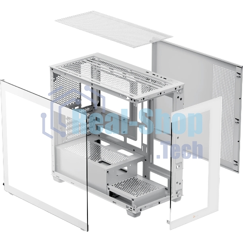 Корпус Ocypus Gamma C52 WH, Mini-Tower, белый