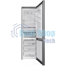 Холодильник Hotpoint HT 7201I MX O3 нержавеющая сталь двухкамерный 239/83 л морозилка снизу, No Frost