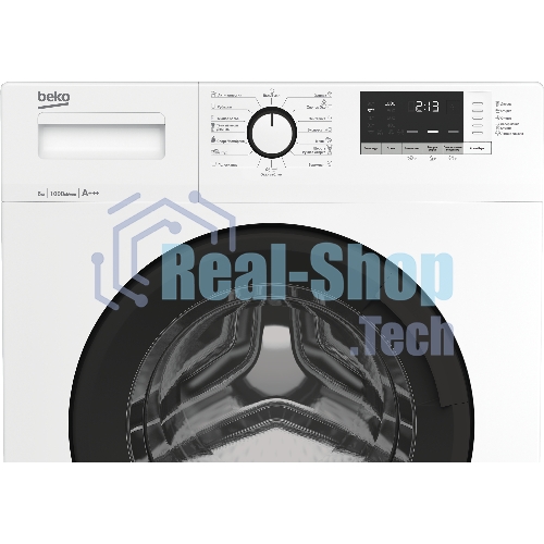 Стиральная машина Beko WRE6512ZAW (R) белый, загрузка фронтальная 6 кг, 1000 об/мин., класс: А