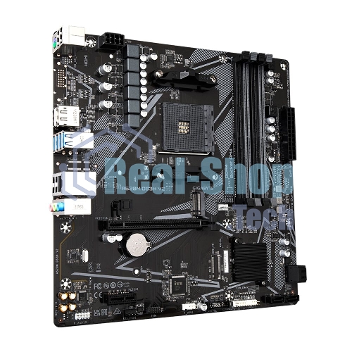 Материнская плата Gigabyte A520M DS3H V2 (V1.1), AM4, AMD A520, 4xDDR4, 4xSATA, 1xM.2, 1xPCIe 3.0 x16, 1xDP, 1xHDMI, 1x 1Gb LAN, 4xUSB 2.0, 4xUSB 3.2 Gen 1, 3x3.5 мм, 7.1, mATX