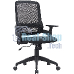 Кресло компьютерное Cactus CS-MC313-BK черный, сетка/ткань