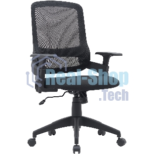 Кресло компьютерное Cactus CS-MC313-BK черный, сетка/ткань