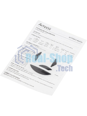 Мышь проводная A4Tech Bloody X5 Max черный, 10000 dpi, USB, кнопки - 9