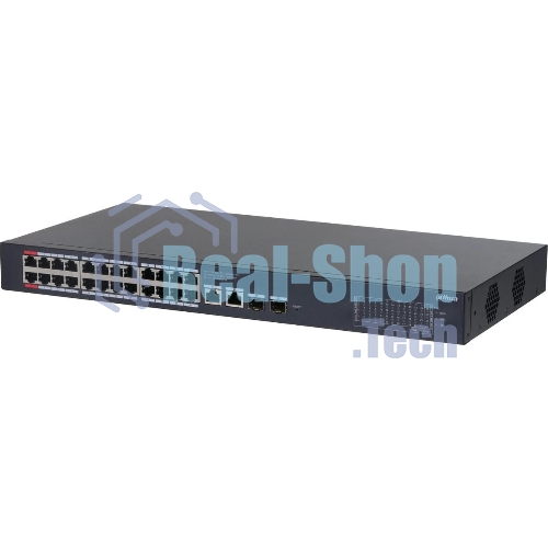 Коммутатор Dahua DH-CS4228-24GT-240, 26×1 Гбит/с + 2×1 Гбит/с Combo, управляемый