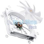 Вентилятор для корпуса JONSBO ZF-120W (120x120x25мм, 4-pin PWM, ARGb, 61.0CFM, 28.9dBA, 1500RPM, белый, 3pcs)