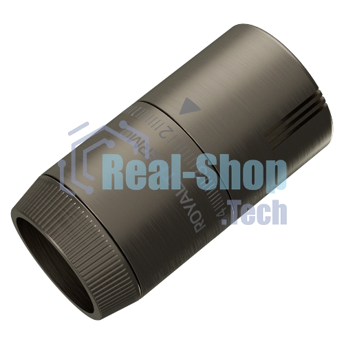 Термоголовка жидкостная Royal Thermo Design М30х1,5 (никель матовый)