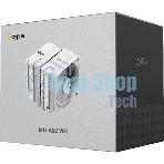 Кулер Ocypus Iota A62 WH Iota-A62-WH белый 120мм алюминий+медь 2000rpm 29db 4-pin 260W 158мм