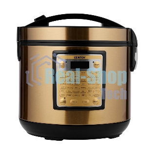 Мультиварка Centek CT-1495 черный/золотистый, 5.0 л, 42 программы + Мультишеф