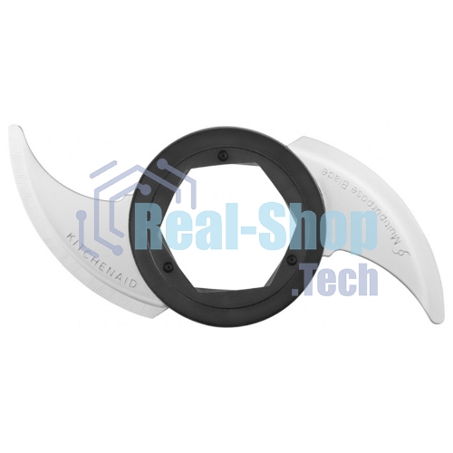 Кухонный комбайн KitchenAid 5KFP1318EWH, мощность 400 Вт, объем чаши 3.1 л, импульсный режим, белый