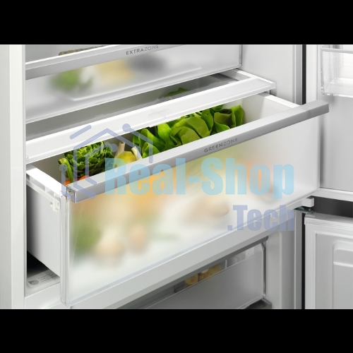 Встраиваемый холодильник Electrolux ENP7TD75S, комбинированный No Frost, Размеры ВxШxГ [мм]: 1884x696x549, сенсорное управление с символьным дисплеем, Динамическая система охлаждения в холодильной камере, система охлаждения в морозильной камере - No Frost, крепление дверцы на направляющих, A++ класс энергопотребления, Большой ящик на телескопических направляющих, MultiSpace, Flexi shelf, Инверторный компрессор