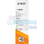 Гарнитура A4Tech HU-9 чёрный, проводная