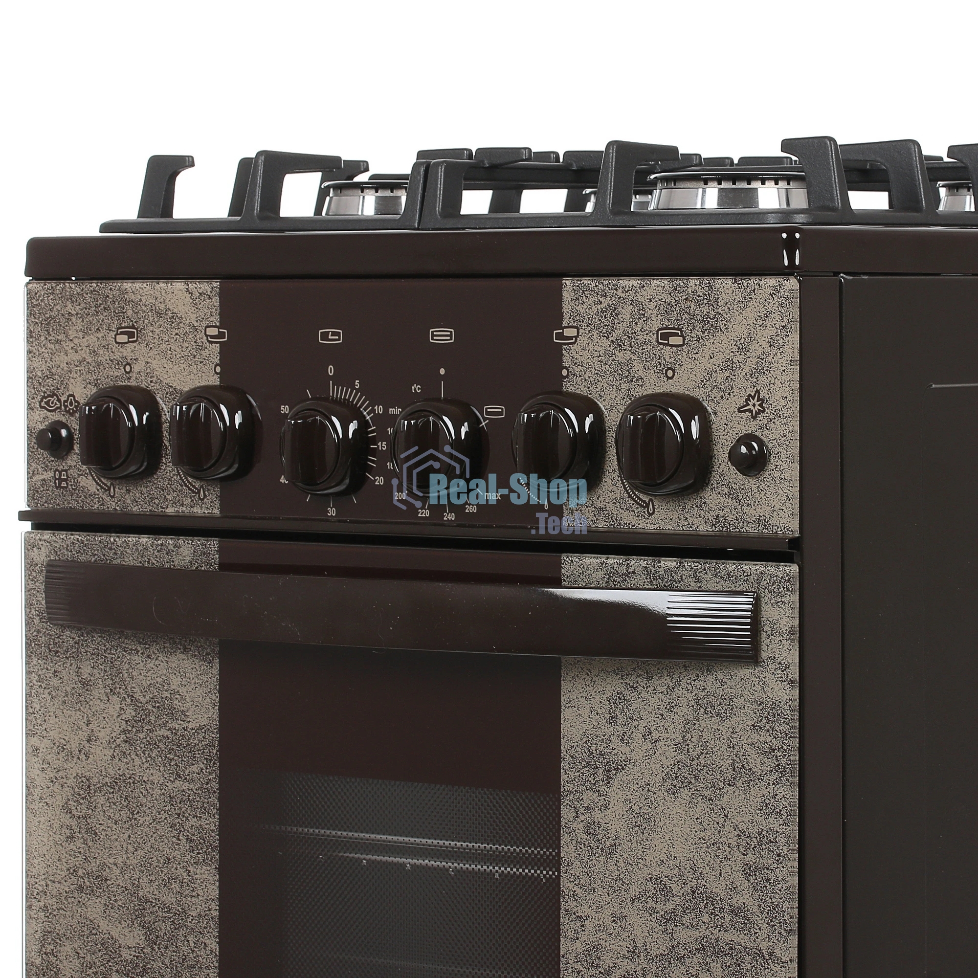Плита газовая Gefest 5500-02 0114 коричневый, конфорок 4 шт, духовка 52 л, 50 см x 85 см x 58.5 см