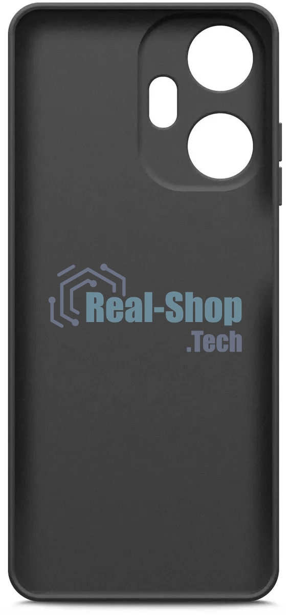 Чехол (клип-кейс) BoraSCO для Realme C55 71697 черный