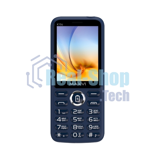 Мобильный телефон Maxvi K15c синий