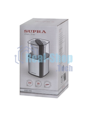 Кофемолка SUPRA CGS-310 300 Вт, 80 г, серебристый