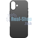 Чехол (клип-кейс) BoraSCO для Apple iPhone 16 Plus Microfiber Case черный (73687)
