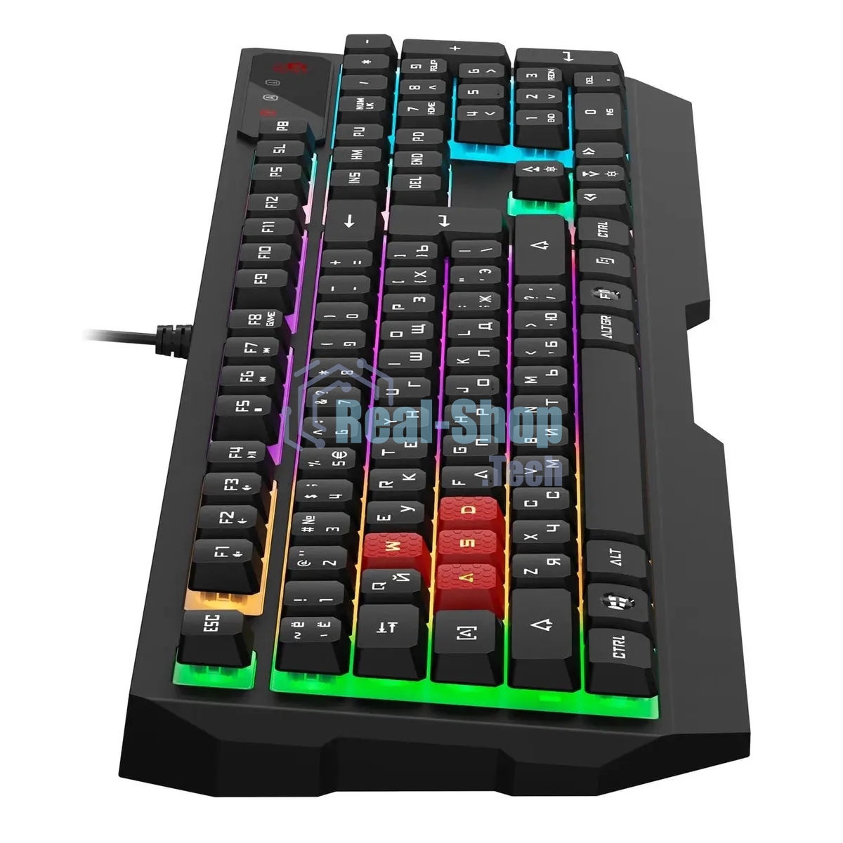 Клавиатура проводная A4Tech Bloody B135N USB черный
