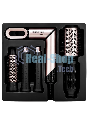 Фен-мультистайлер BRAYER BR3309, 1500 Вт, компактный, 25/32/40-61 мм
