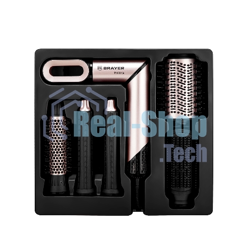 Фен-мультистайлер BRAYER BR3309, 1500 Вт, компактный, 25/32/40-61 мм