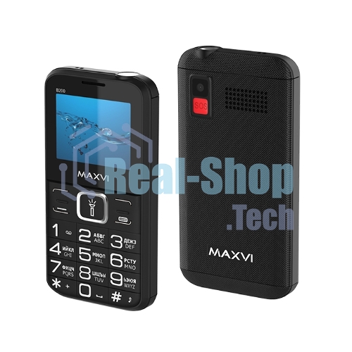 Мобильный телефон Maxvi B200 черный