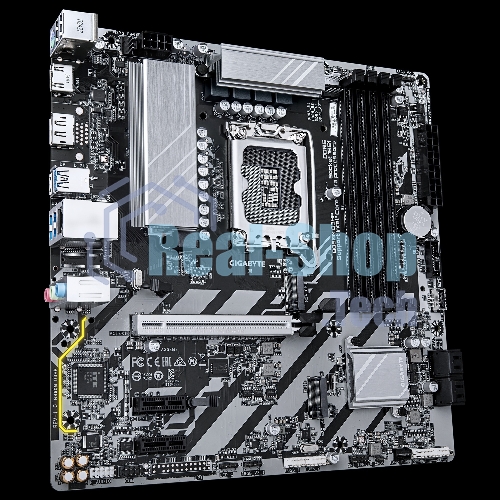 Материнская плата Gigabyte B860M D3HP, LGA 1851, Intel B860, 4xDDR5, 4xSATA, 2xM.2, 1xPCIe 5.0 x16, 2xPCIe x1, 1xHDMI, 1xDP, 1x 1Gb LAN, 3xUSB-A 3.2 Gen 1, 3xUSB-A 2.0, 1xUSB-C 3.2 Gen 1, 3x3.5 мм, 7.1, mATX