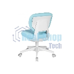 Кресло Cactus CS-CHR-3594BL голубой, ткань, 75 кг, механизм качания
