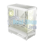Компьютерный корпус MSI MAG PANO 130R PZ White 2xUSB 3.2 Gen 1, 1xUSB 3.2 Gen2 Type-C, 3x120мм ARGB Reverse Blade Fan, 1x120мм ARGB Fan, 1 to 3 Fan PWM Splitter, Tempered Glass Window