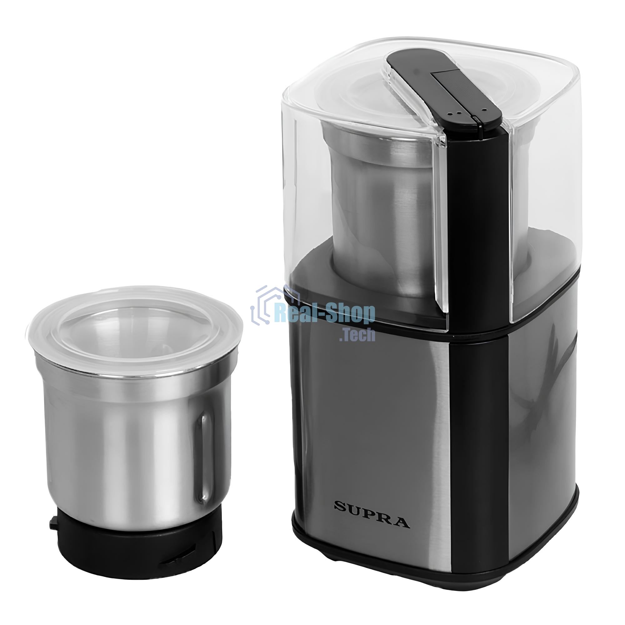 Кофемолка SUPRA CGS-320 300 Вт, 80 г, серебристый