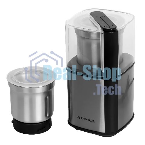 Кофемолка SUPRA CGS-320 300 Вт, 80 г, серебристый