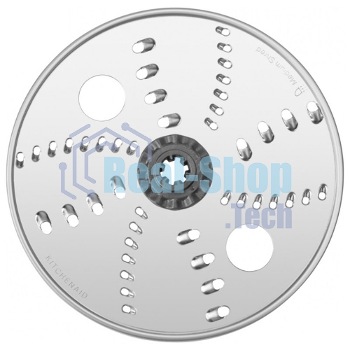 Кухонный комбайн KitchenAid 5KFP1318EWH, мощность 400 Вт, объем чаши 3.1 л, импульсный режим, белый