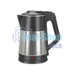 Чайник электрический BACKMAN BM-TEA 727 2,3 л, 2200 Вт, серебристый/черный