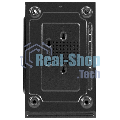 Компьютерный корпус Minitower ExeGate BAA-403-UNS500 (mATX, БП UNS500 с вент. 12см, 2*USB, HD Audio, черный)