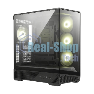 Компьютерный корпус MSI MAG PANO 130R PZ 2xUSB 3.2 Gen 1, 1xUSB 3.2 Gen2 Type-C, 3x120мм ARGB Reverse Blade Fan, 1x120мм ARGB Fan, 1 to 3 Fan PWM Splitter, Tempered Glass Window