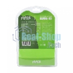 Мышь беспроводная HIPER HOMW-101, 1000-1600 dpi, оптический, 4 кнопки, Soft-touch покрытие, USB-приемник, 2,4 ГГц, батарея 1хАА, черный (HOMW-101)