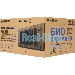 Микроволновая печь Samsung MG23T5018AN/BW голубой, 23 л, 800 Вт, переключатели - сенсор
